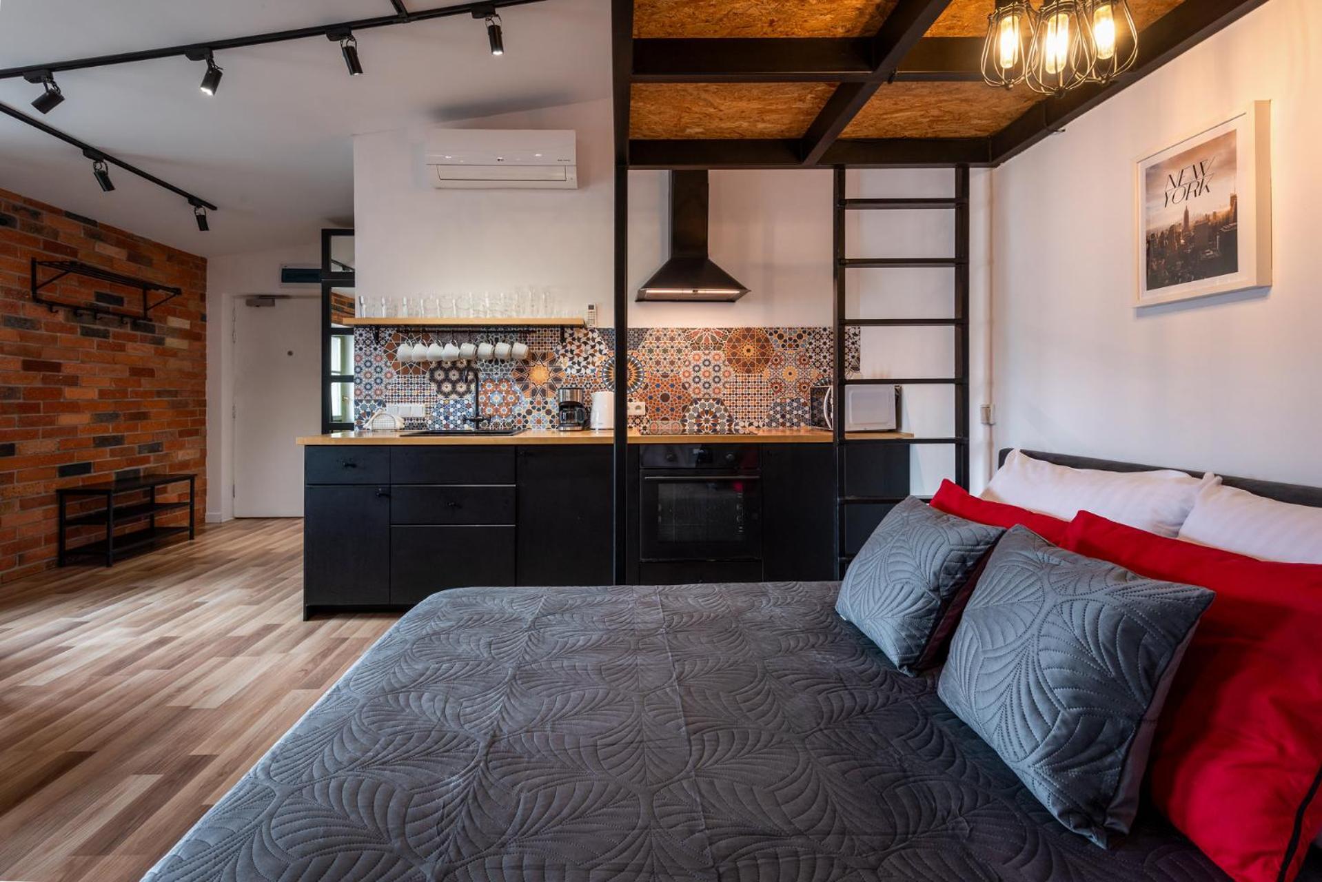 Modern Apartment Arizona Studio Old Town Dietla Balcony Cracovie Extérieur photo